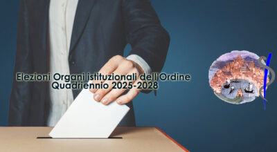 Elezioni Organi istituzionali dell’Ordine – Quadriennio 2025-2028 – Sospensione dei servizi amministrativi e di ricevimento dell’utenza